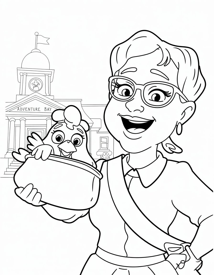Mayor Goodway and Chickaletta